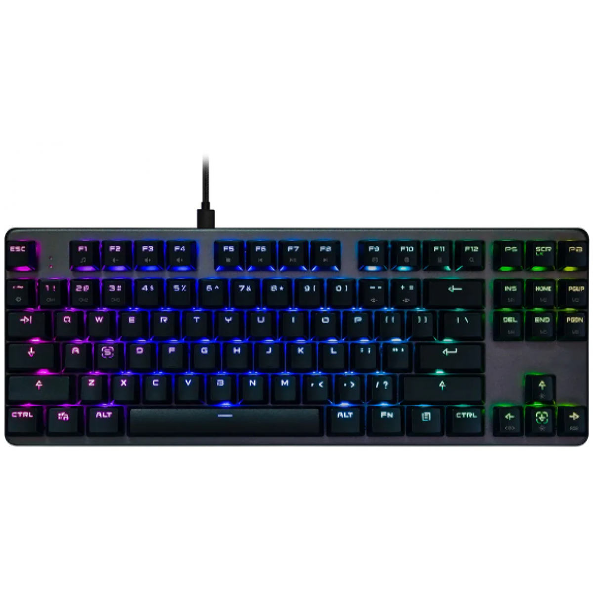 Tecware Phantom L 87鍵RGB低軸機械鍵盤（紅軸）